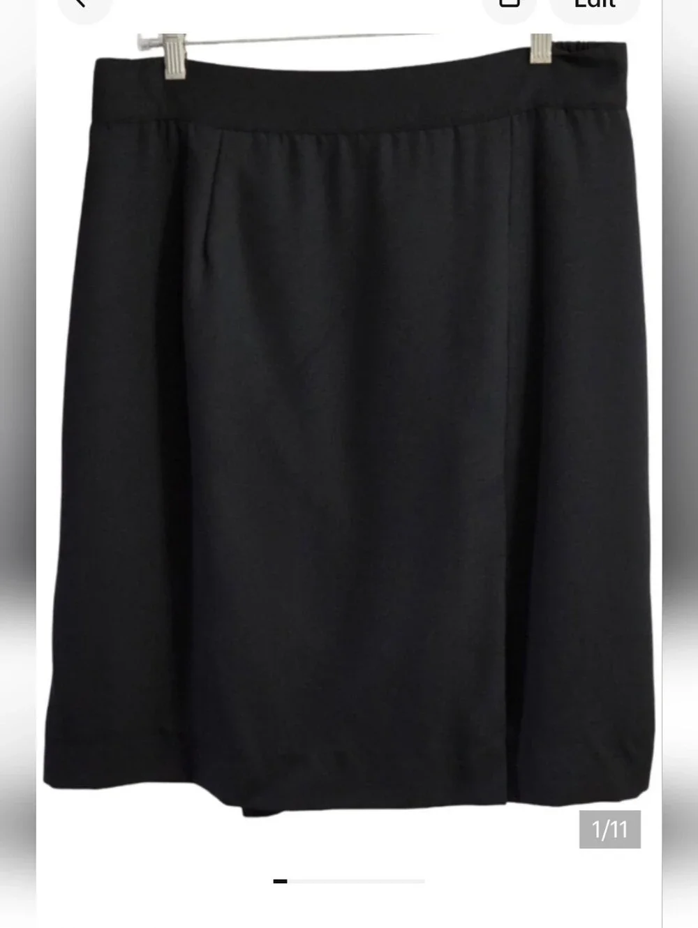 Maggie Lawerence Faux Wrap Skirt.